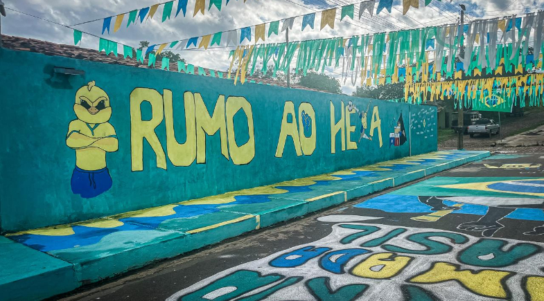 Rua José de Carvalho Ramos é a grande campeã do concurso “Minha Rua na Copa” em Esperantina