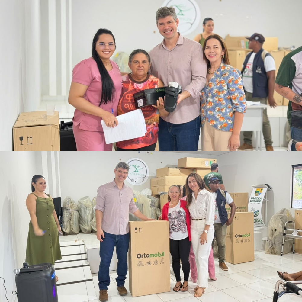 Várzea Grande realiza entrega de próteses e equipamentos de locomoção pelo Programa Passo à Frente - Imagem 1