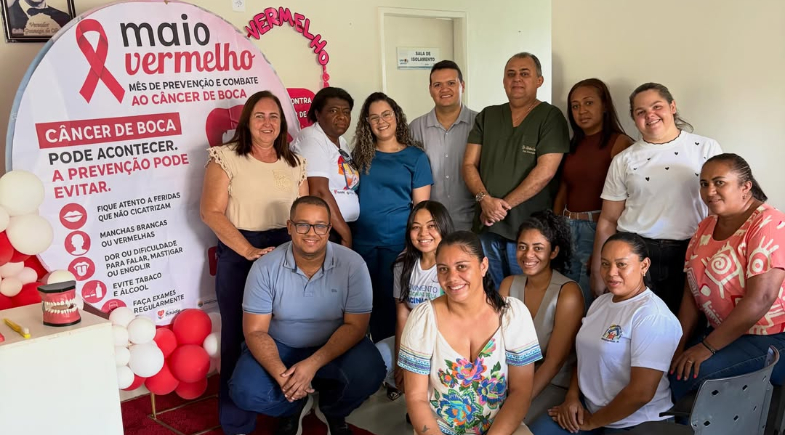 Simplício Mendes promove ações do Maio Vermelho e reforça prevenção ao câncer de boca