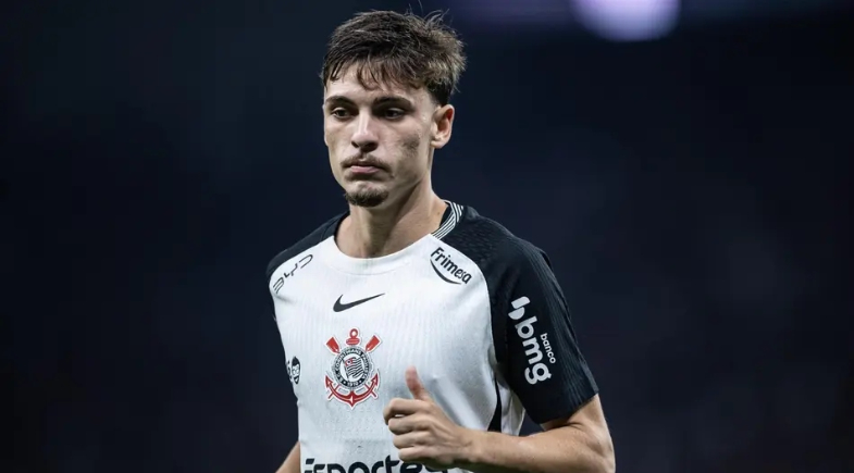 Breno Bidon em ação pelo Corinthians | Foto: Jhony Inácio/Agência Enquadrar/Gazeta Press 