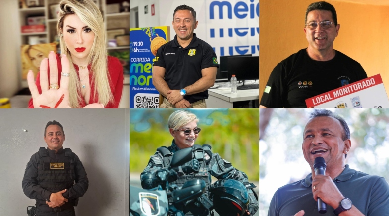 Surpreenda-se com os pré-candidatos a federal ligados à Segurança no Piauí 
