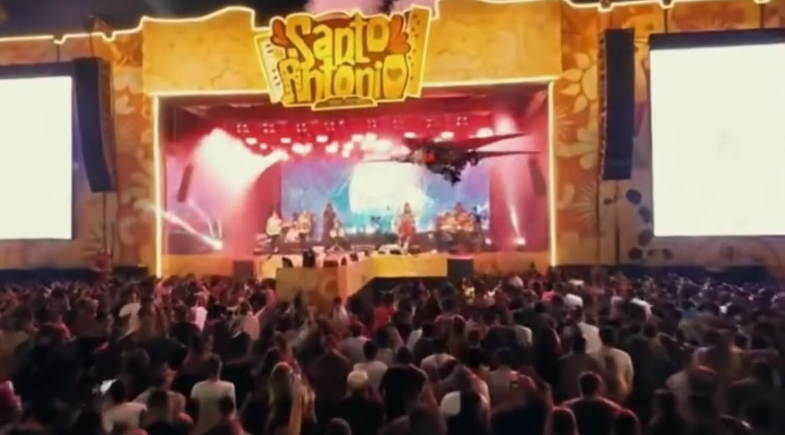 Festejo de Santo Antônio reúne multidão com show de Toca do Vale em Campo Maior