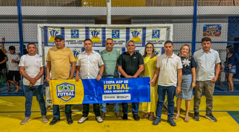 Vera Mendes abre I Copa AGP de Futsal com homenagem ao desportista Agripino Sousa Silva