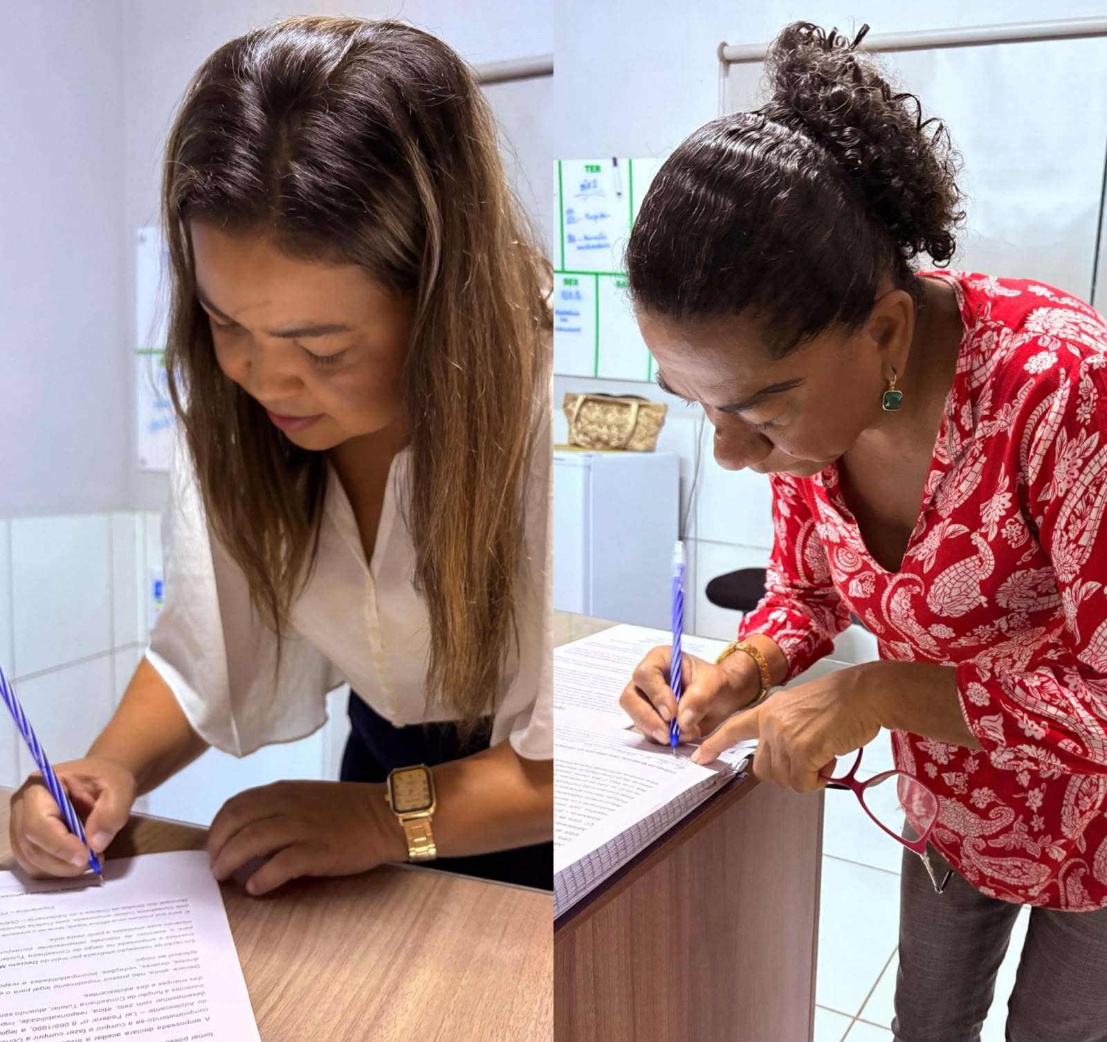 Cerimônia de posse de novas conselheiras tutelares - Divulgação/ASCOM