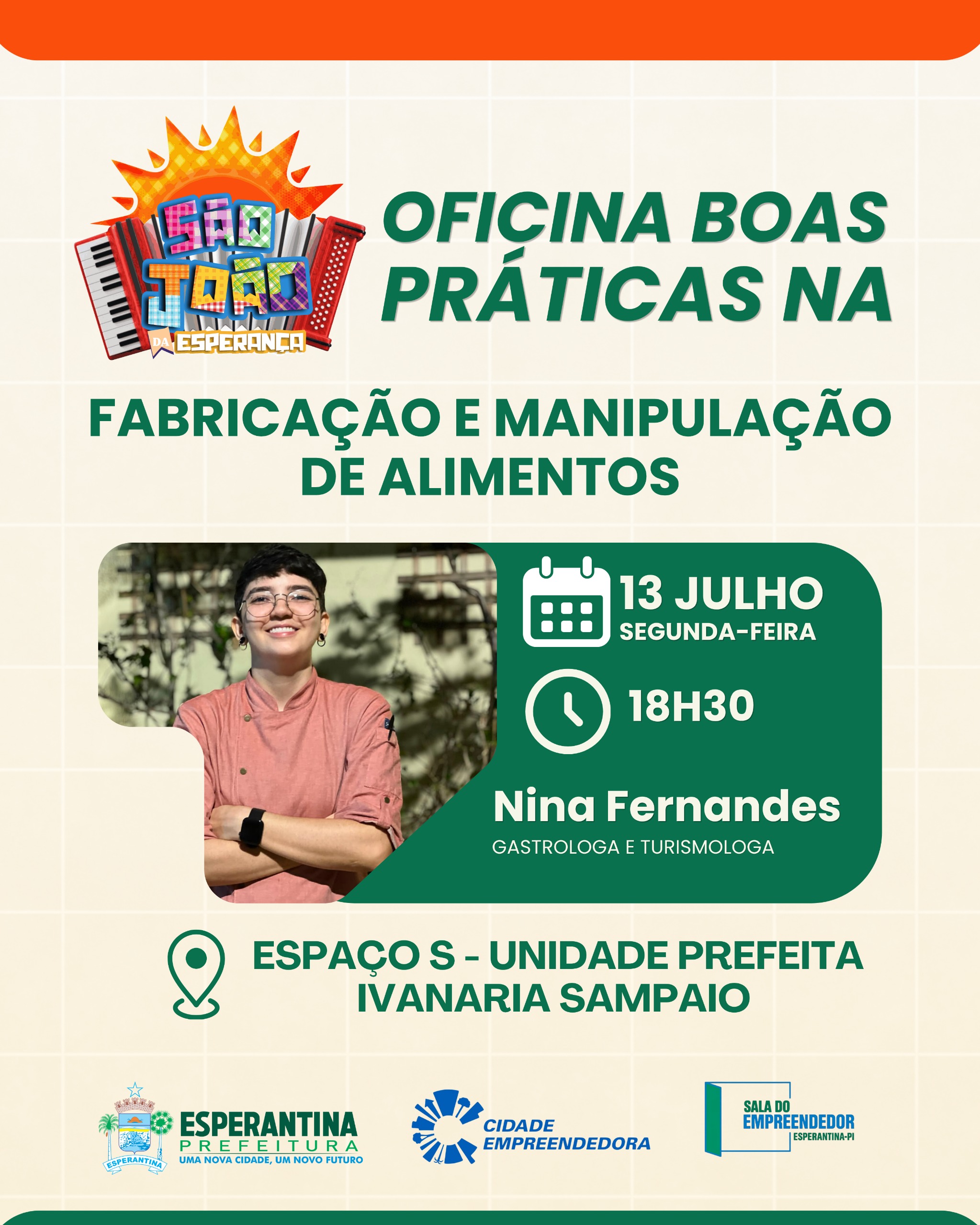 Fabricação e Manipulação de Alimentos - Divulgação/ASCOM