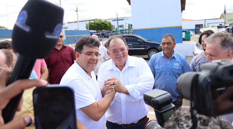 Prefeito Demazinho recebe governador Rafael Fonteles e grandes lideranças políticas em Isaías Coelho
