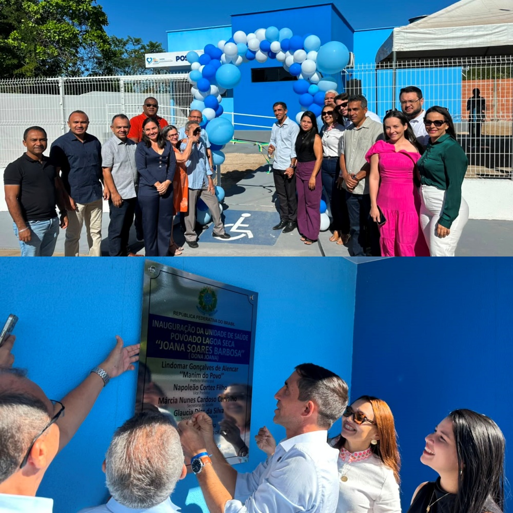 São Pedro do Piauí inaugura novo posto de saúde no povoado Lagoa | Divulgação/Ascom
