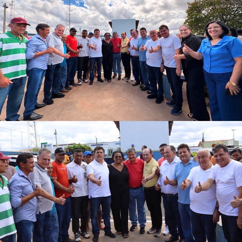 Prefeito Demazinho recebe governador Rafael Fonteles e grandes lideranças políticas - Divulgação/ASCOMPrefeito Demazinho recebe governador Rafael Fonteles e grandes lideranças políticas - Divulgação/ASCOM