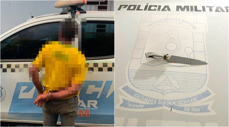 Homem é preso no interior do Piauí | Reprodução/Cidades na Net