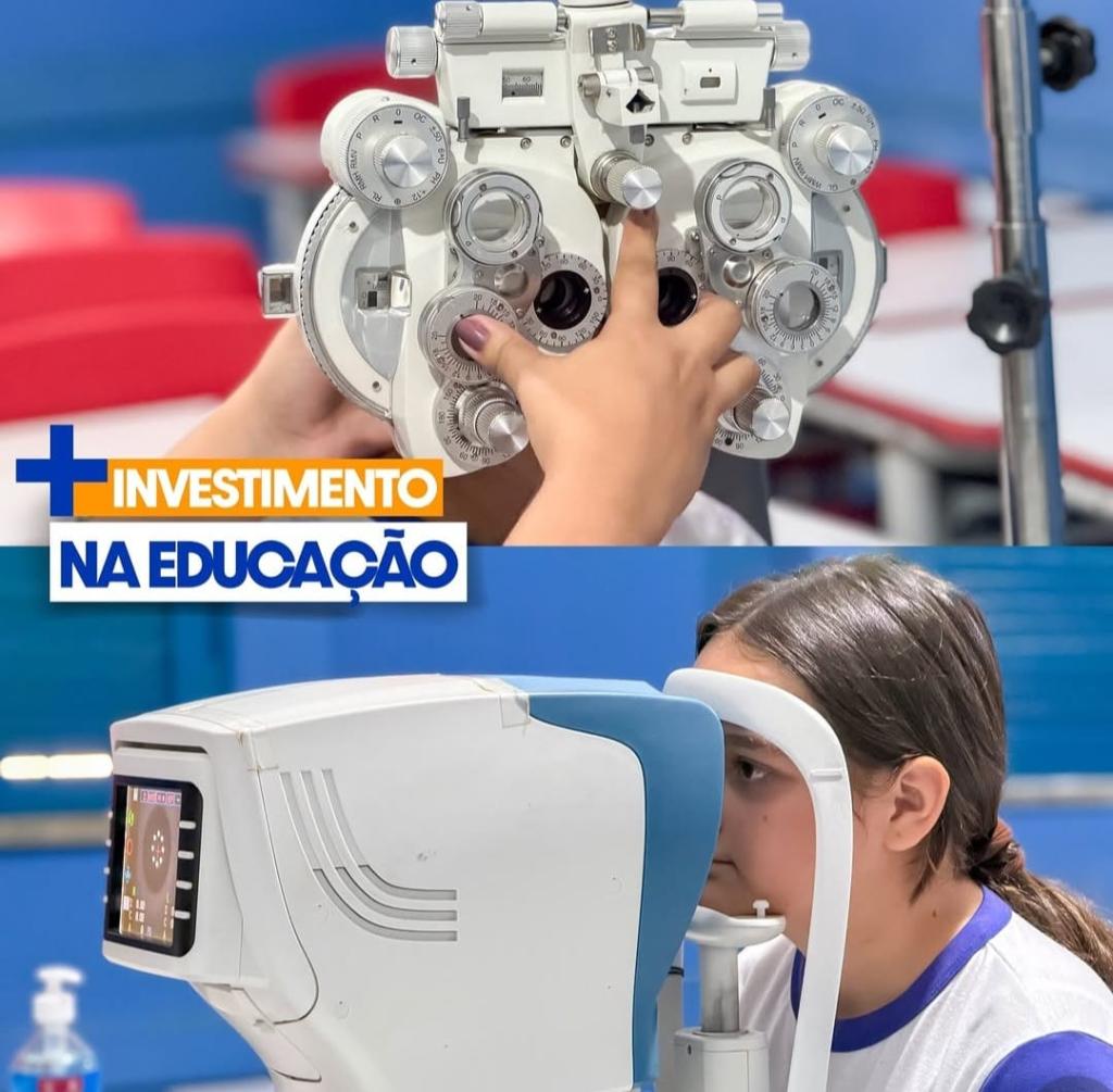 Projeto “Ver Bem, É Estudar Melhor” Divulgação/ASCOMProjeto “Ver Bem, É Estudar Melhor” Divulgação/ASCOM