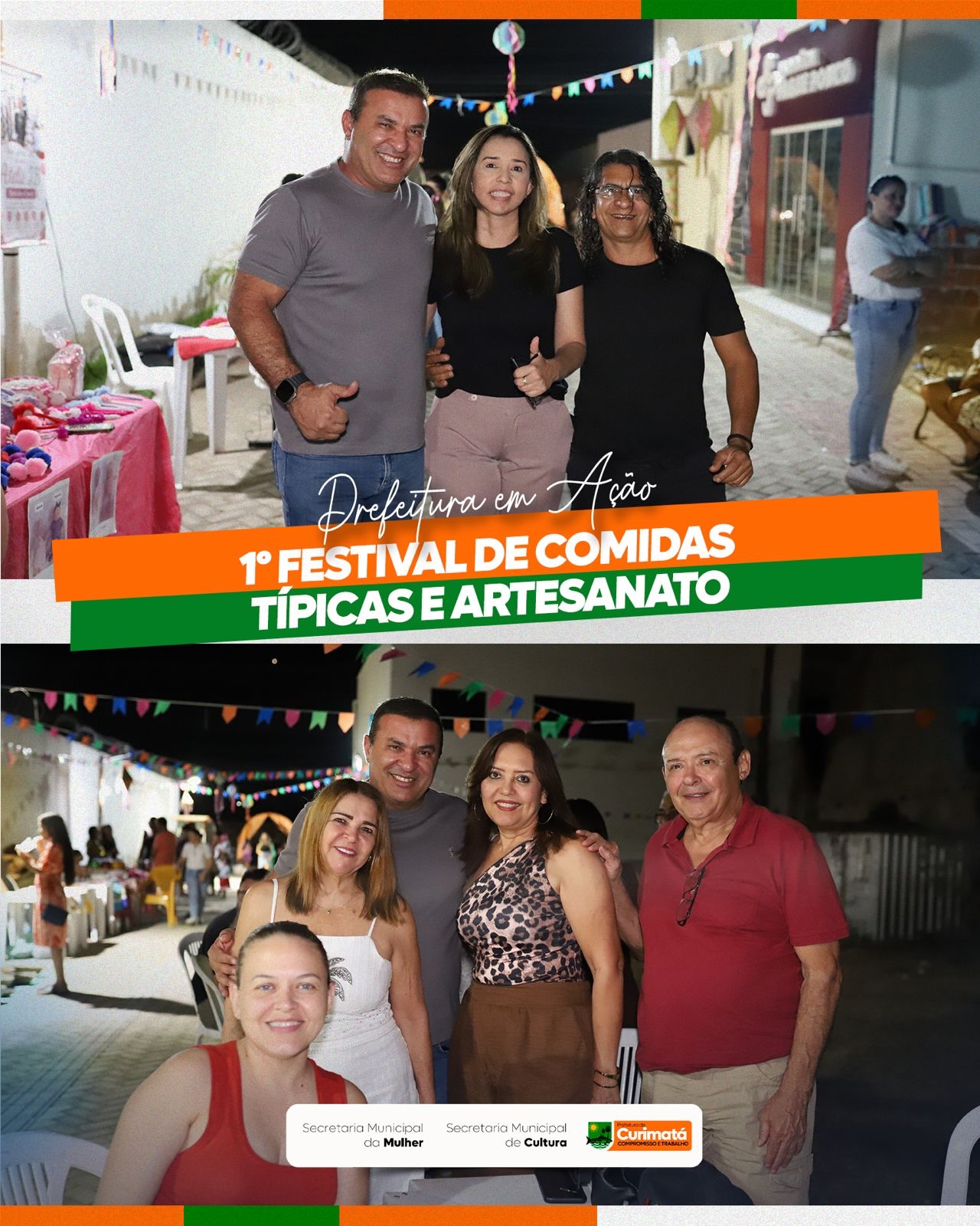 1º Festival de Comidas Típicas e Artesanato - Foto: Prefeitura de Curimatá1º Festival de Comidas Típicas e Artesanato - Foto: Prefeitura de Curimatá