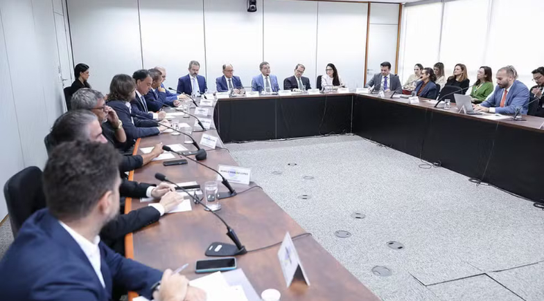  Presidente do TSE, Nunes Marques se reúne com representantes das empresas de pesquisas eleitorais  | Antonio Augusto/TSE 