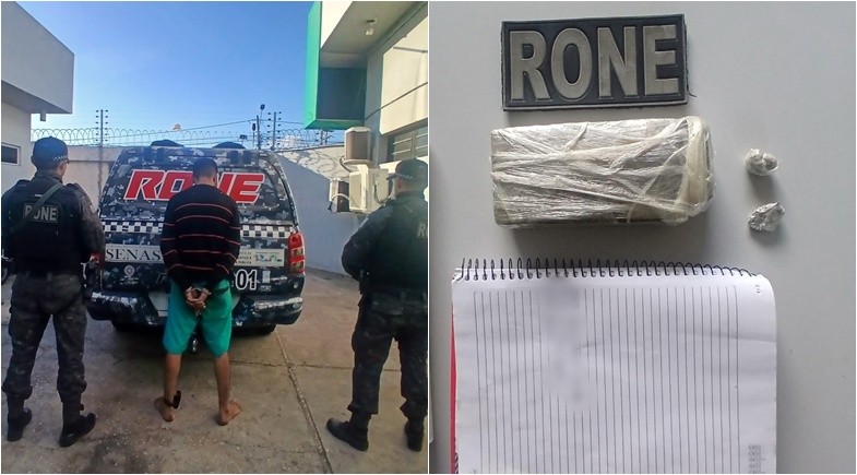 Suspeito é preso na zona norte de Teresina | Divulgação/PMPI