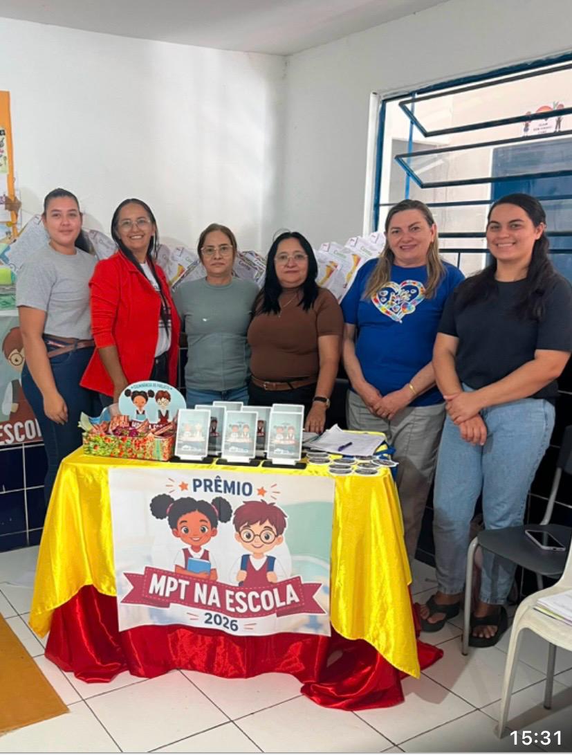 Caridade do Piauí encerra projeto “MPT na Escola” com ações de conscientização sobre o combate ao trabalho infantil | Divulgação/Ascom
