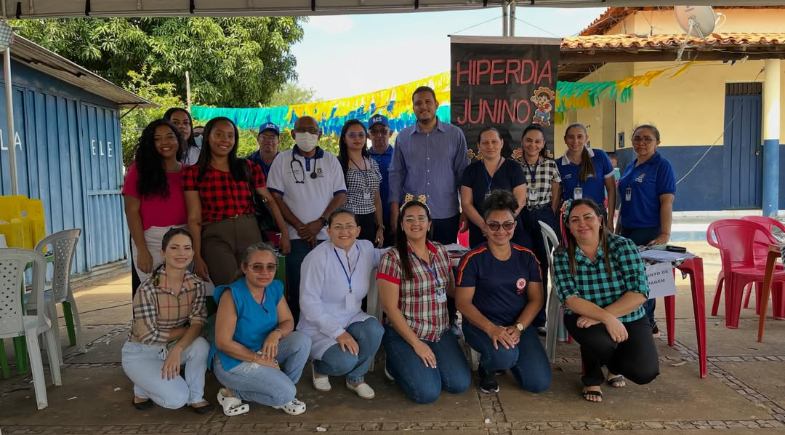 Prefeitura de Tanque do Piauí realiza Hiperdia Junino para pacientes hipertensos