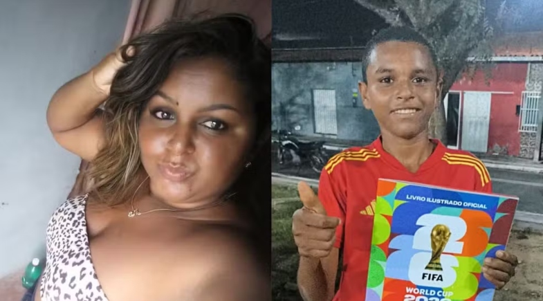 Micilene da Silva Santos e Emerson Gabriel Silva Ferreira | FOTO: Reprodução