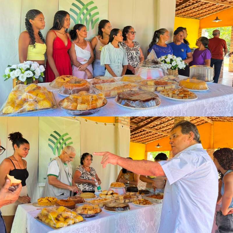 Encerramento do Curso de Produção Caseira de Pães e Bolos - Divulgação/ASCOM