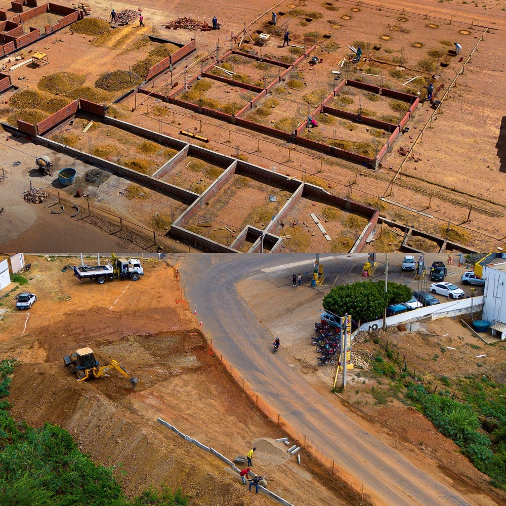 Queimada Nova avança com obras de infraestrutura em diferentes áreas do município | Divulgação/Ascom
