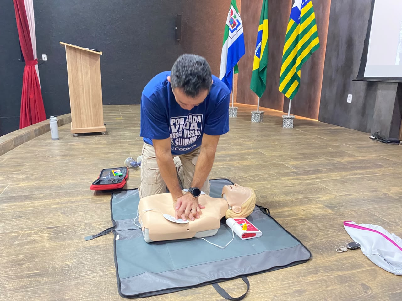 Prefeitura de São João do Arraial promove minicurso de Suporte Avançado de Vida em parceria com o COREN-PI - Imagem 2
