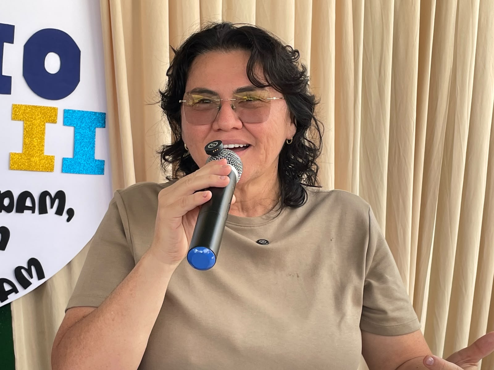 Prefeita Jôve Oliveira participa de edição especial da Rádio CAPS II - Divulgação/ASCOMPrefeita Jôve Oliveira participa de edição especial da Rádio CAPS II - Divulgação/ASCOM