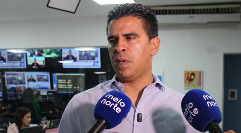 Prefeito Belauto Bigode divulga programação do 24º Festeja Longá durante visita à TV Meio Norte