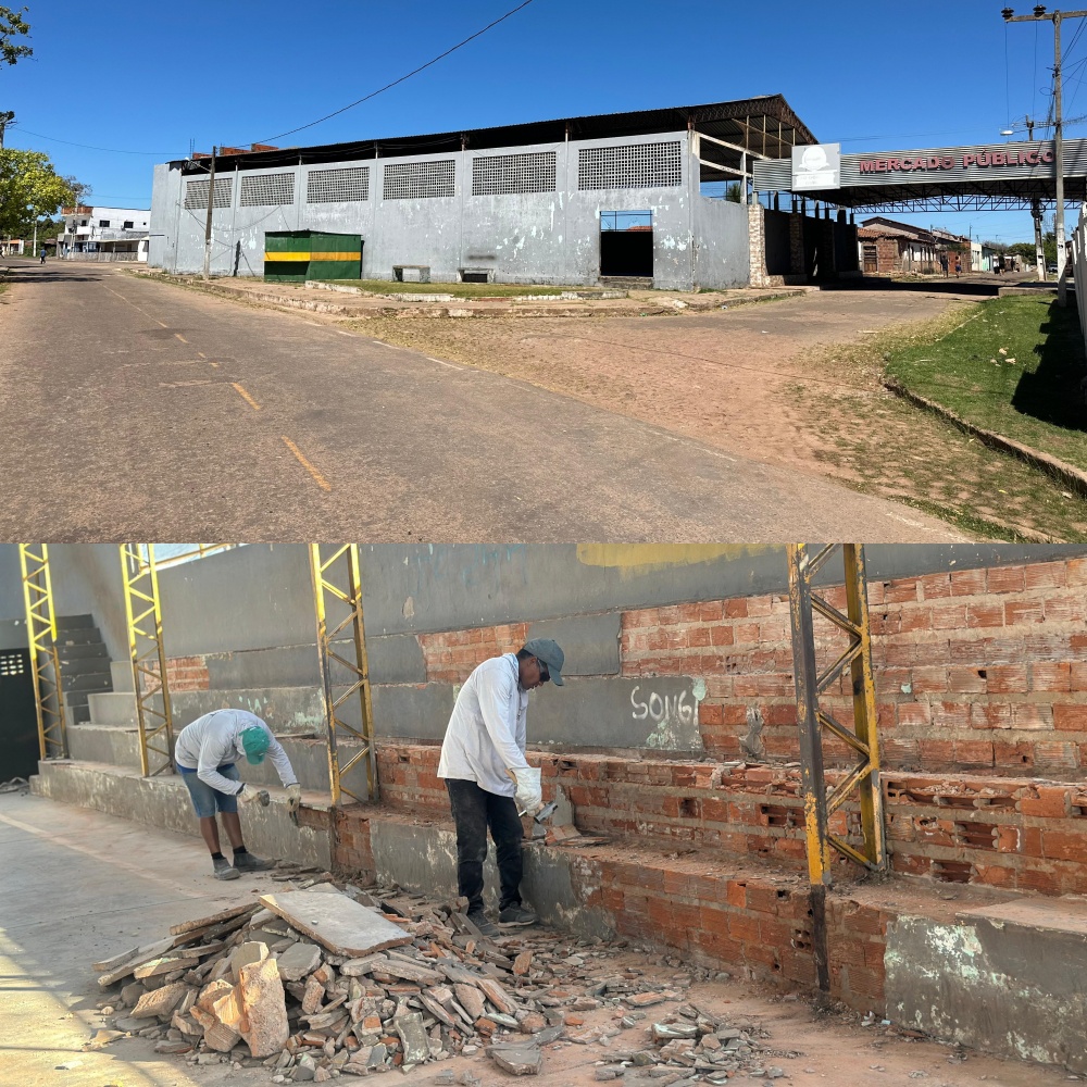Reforma do Ginásio Poliesportivo avança e reforça compromisso da gestão com o esporte em São Gonçalo do Gurguéia \ Divulgação/Ascom