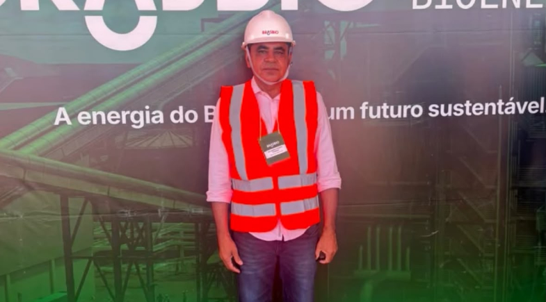 Prefeito Delismon Soares participa do início dos testes da primeira indústria de etanol de milho do Piauí