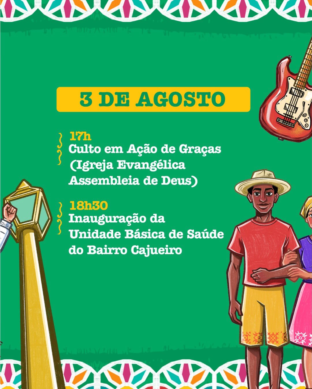 Programação do VivAmar 2026 - Divulgação/ASCOMProgramação do VivAmar 2026 - Divulgação/ASCOM