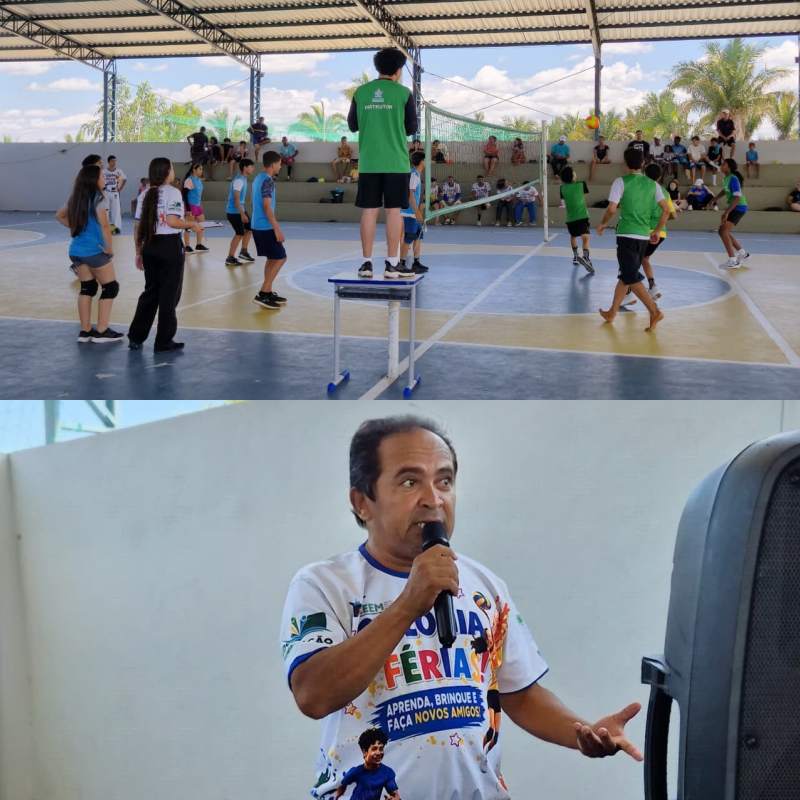 Colônia de Férias no Centro Educacional Esportivo Municipal - Divulgação/ASCOM