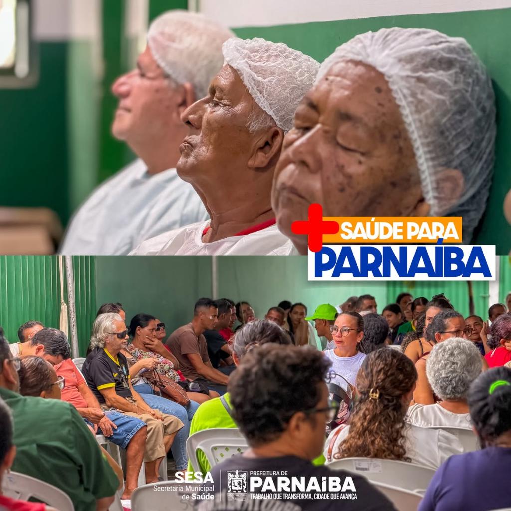 Mutirão de cirurgias de catarata em Parnaíba - Divulgação/ASCOM