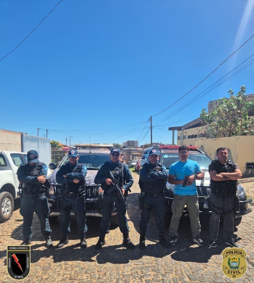 Operação integrada em paulistana./Foto: PMPI