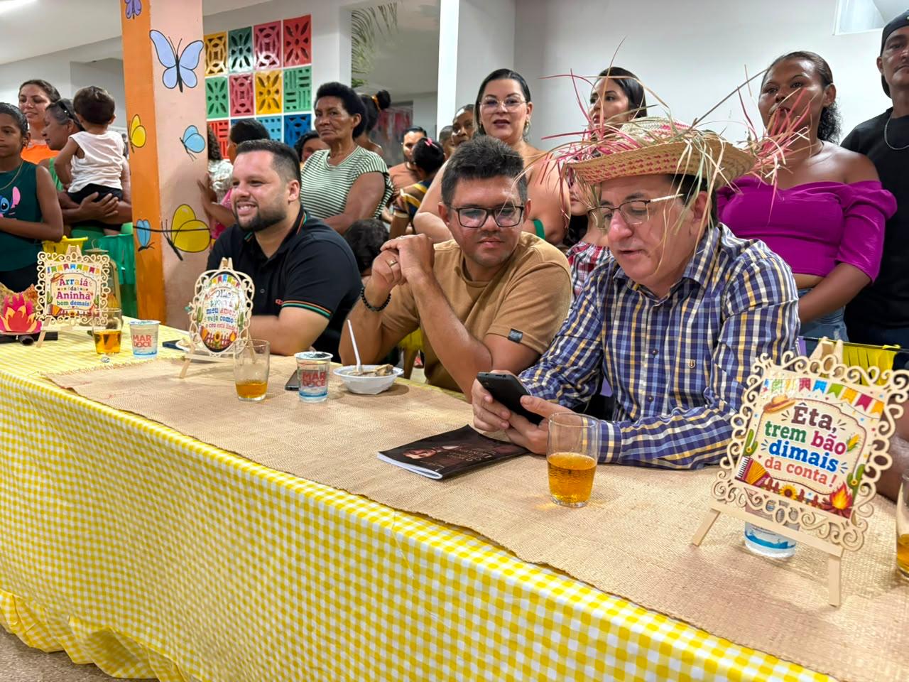 Arraiá da Creche Municipal Anna Kerolayne em Esperantina - Divulgação/ASCOMArraiá da Creche Municipal Anna Kerolayne em Esperantina - Divulgação/ASCOM