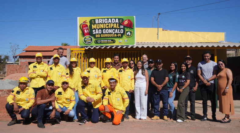 São Gonçalo do Gurguéia inaugura Brigada Municipal e reforça combate às queimadas