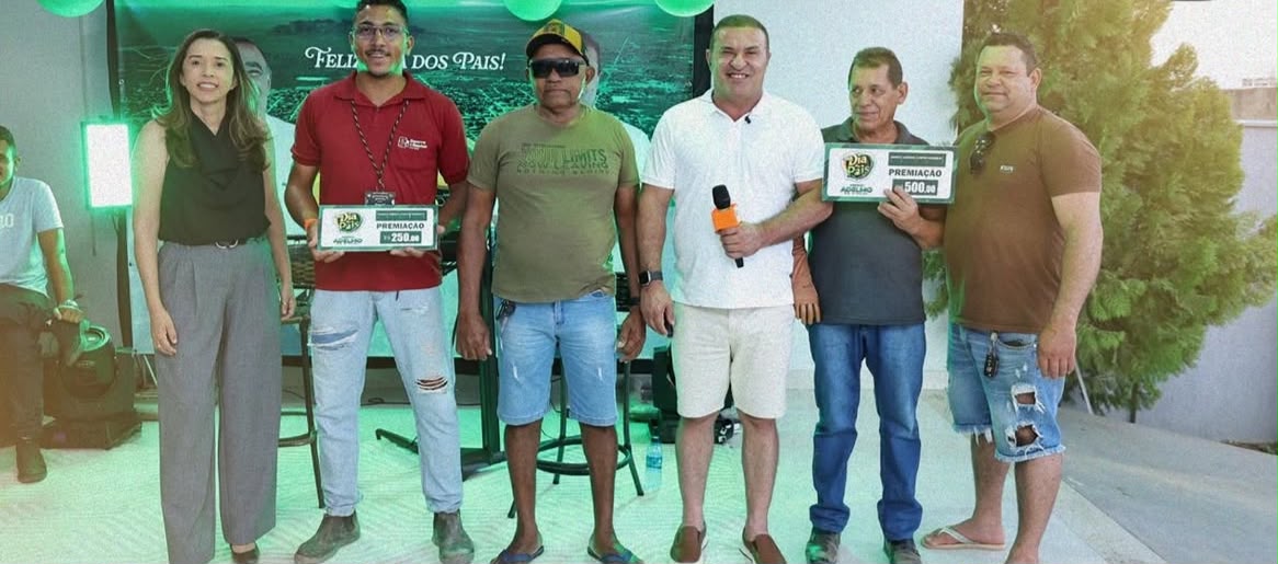 Prefeitura de Curimatá celebra Dia dos Pais com sorteio de R$ 9 mil em prêmios 
