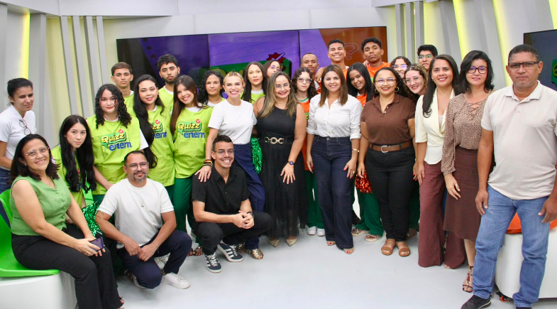 Estudantes do Norte e Sul do Piauí disputam Quiz Enem na tela da TV Meio Norte