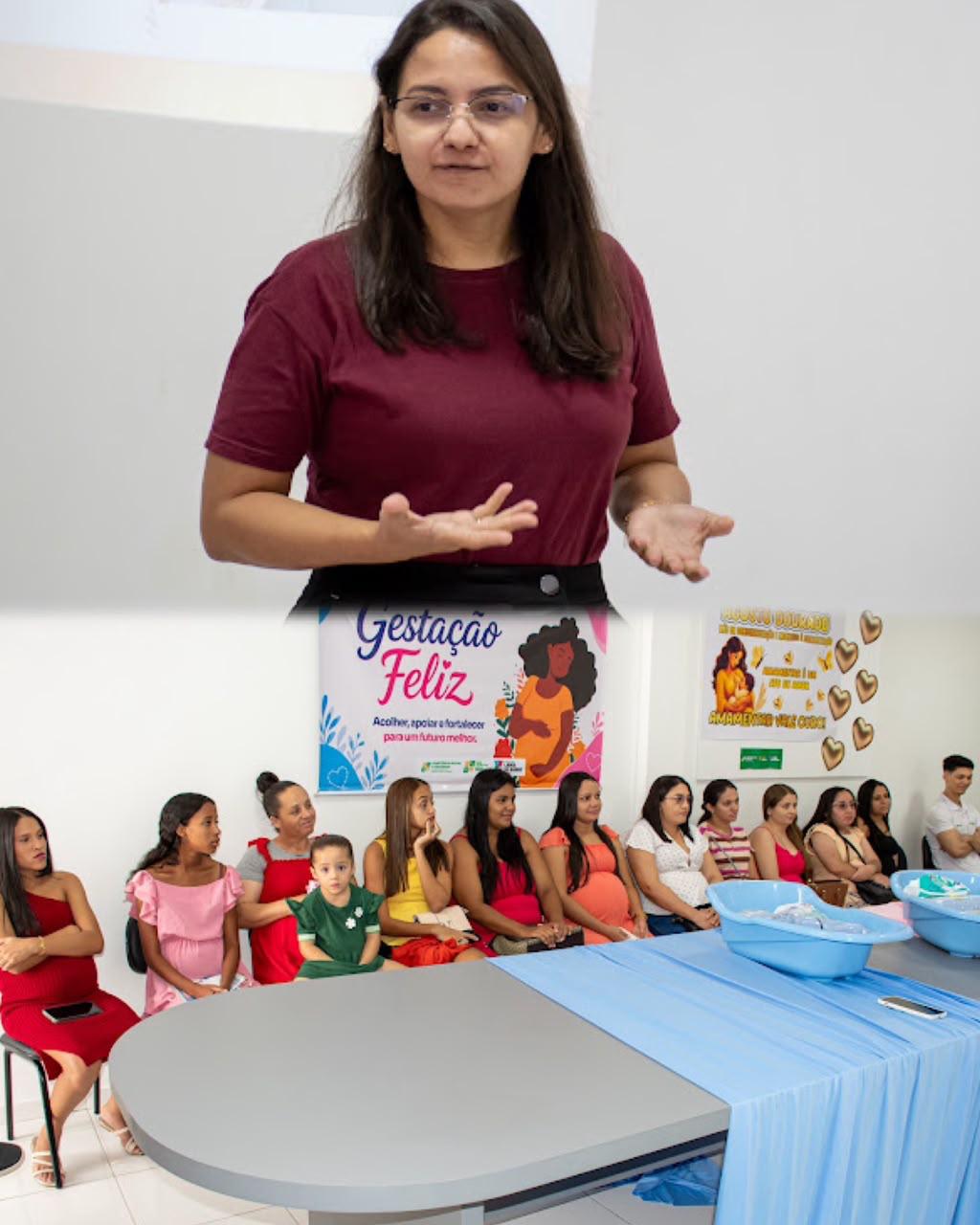 Prefeitura de Lagoa do Barro promove encontro com gestantes do grupo Gestação Feliz | Divulgação/Ascom