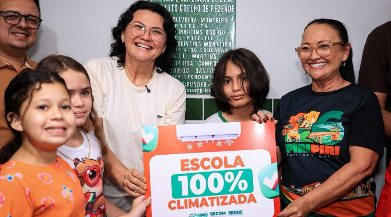  Piripiri entrega CEM Adauto Coelho de Resende reconstruído e totalmente climatizado