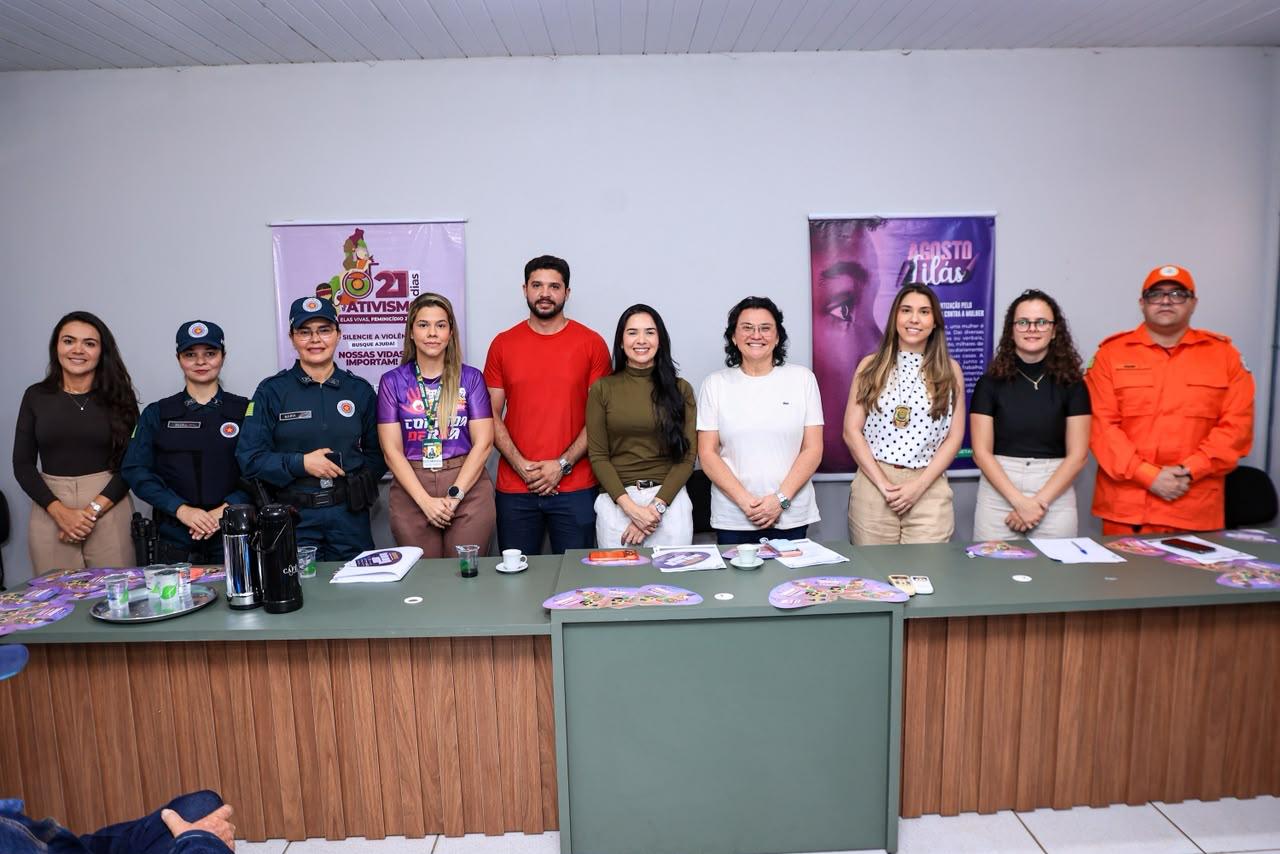 Piripiri lança Campanha Agosto Lilás e Programa Piripiri por Elas - Divulgação/ASCOM