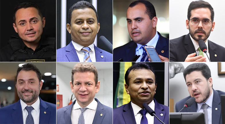 Charles, Dr. Francisco, Georgiano, Marcos Aurélio, Átila Filho, Castro Neto, Fábio Abreu e Jadyel Alencar | Montagem / Meio Norte