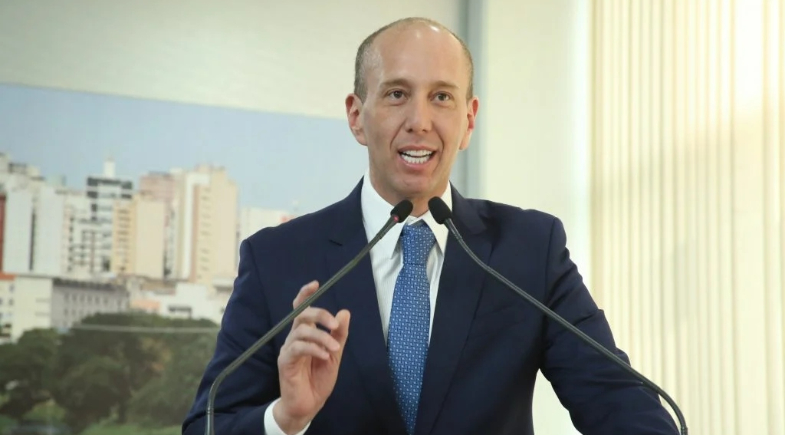 O prefeito de Sorocaba, Rodrigo Manga | Foto: Divulgação/Câmara Municipal de Sorocaba