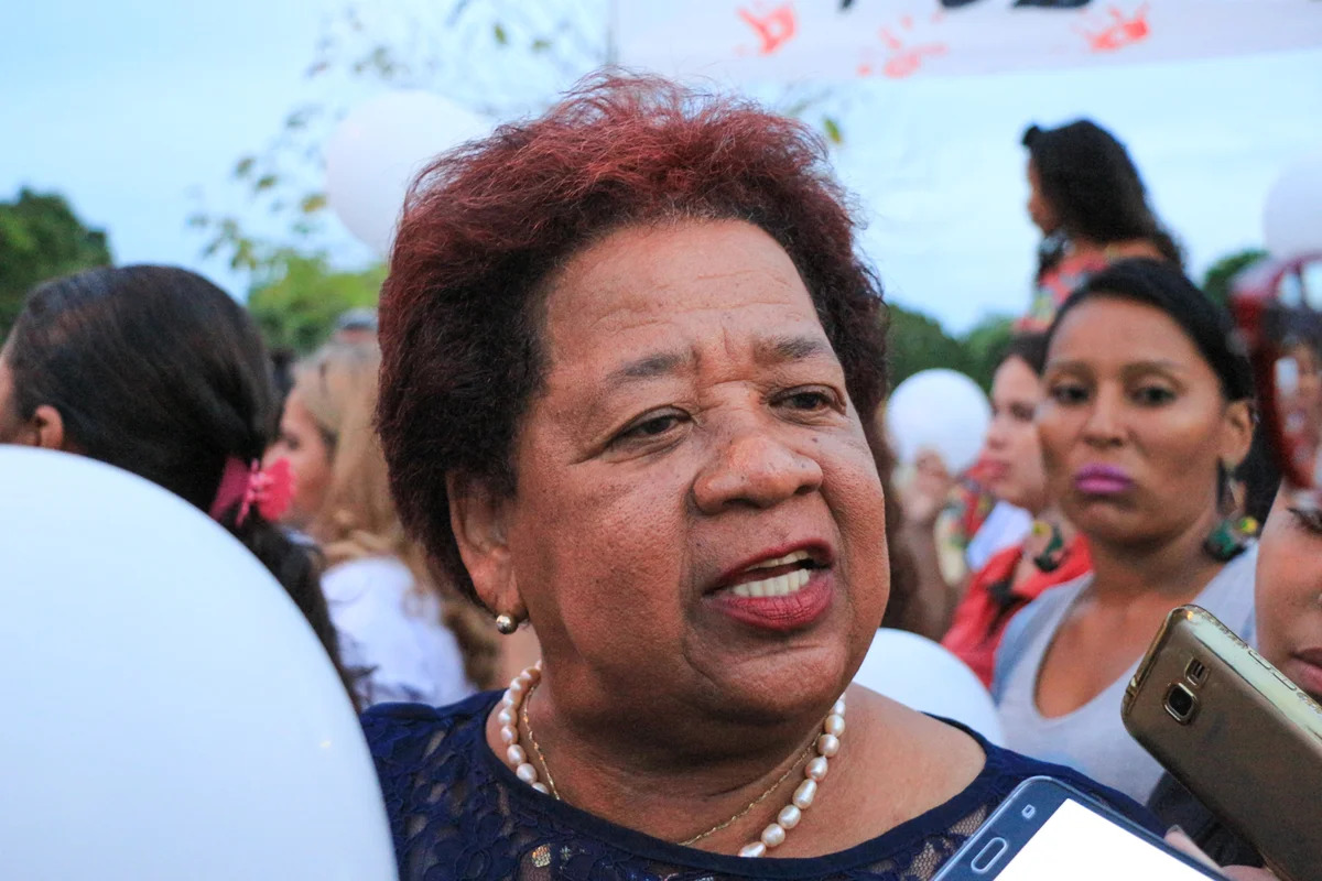 Delegada Vilma Alves foi uma importante ativista contra a violência contra a mulher - Foto: Reprodução