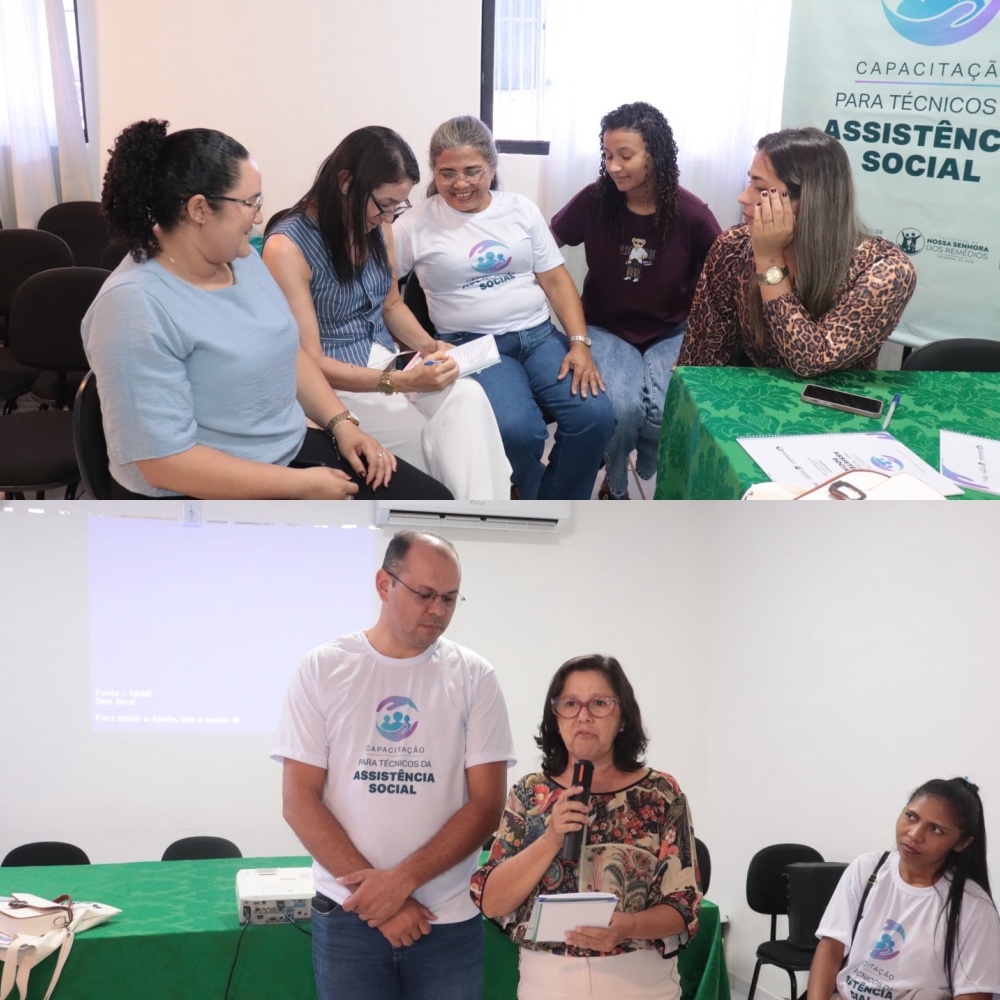 Nossa Senhora dos Remédios promove capacitações para profissionais da Saúde e Assistência Social - Imagem 1