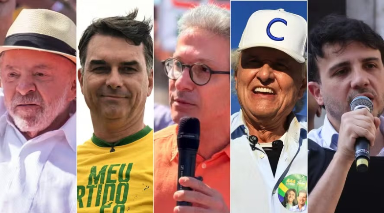 Quaest no Rio de Janeiro: Flávio, 31%; Lula, 29% | Reprodução