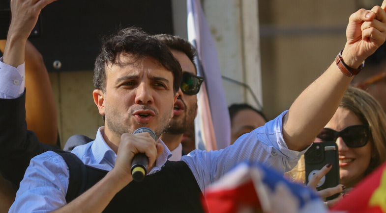 Renan Santos defende armas nucleares e promete dez novos presídios | Reprodução