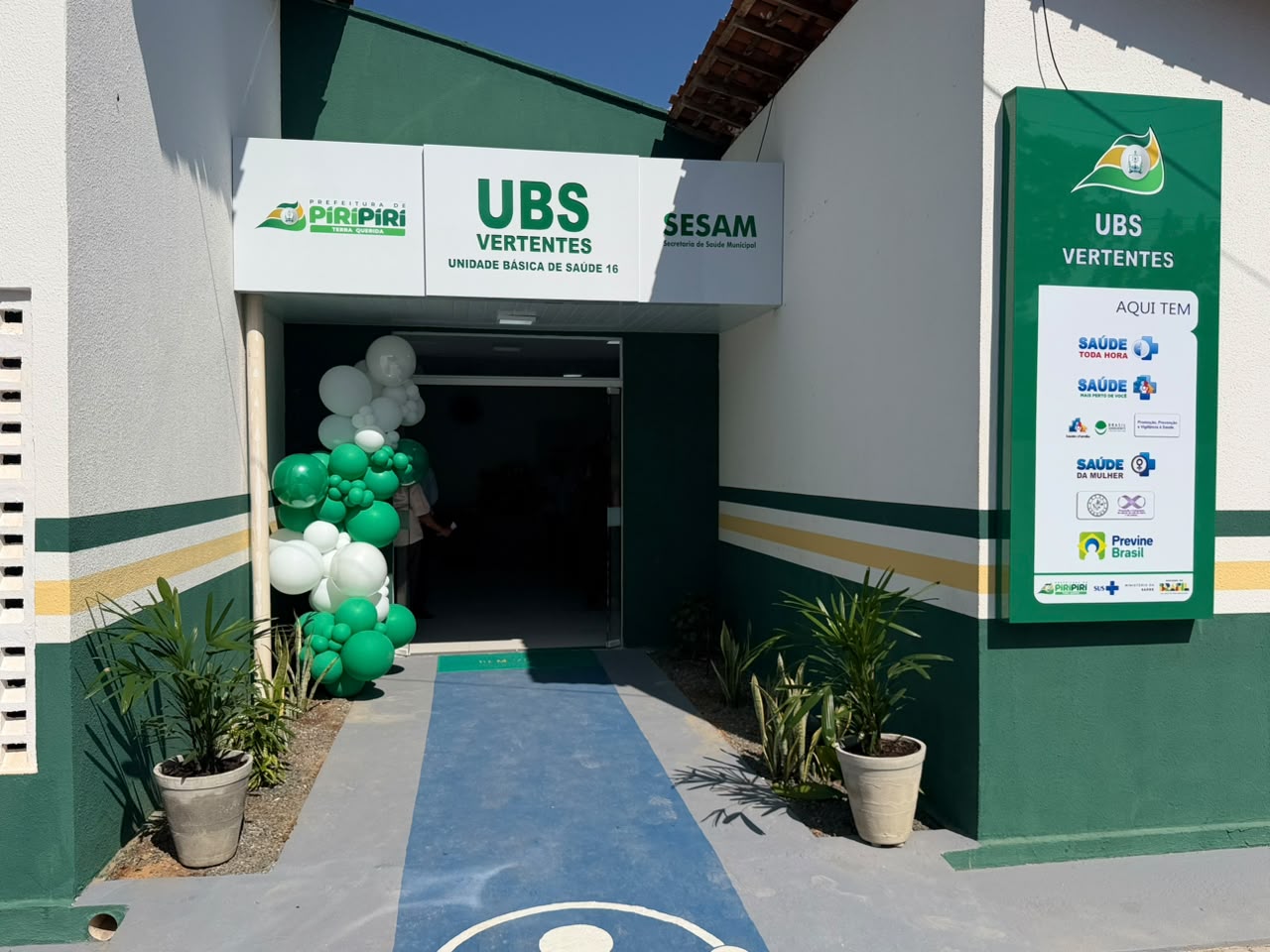 Piripiri inaugura novas instalações da UBSF - Divulgação/ASCOM