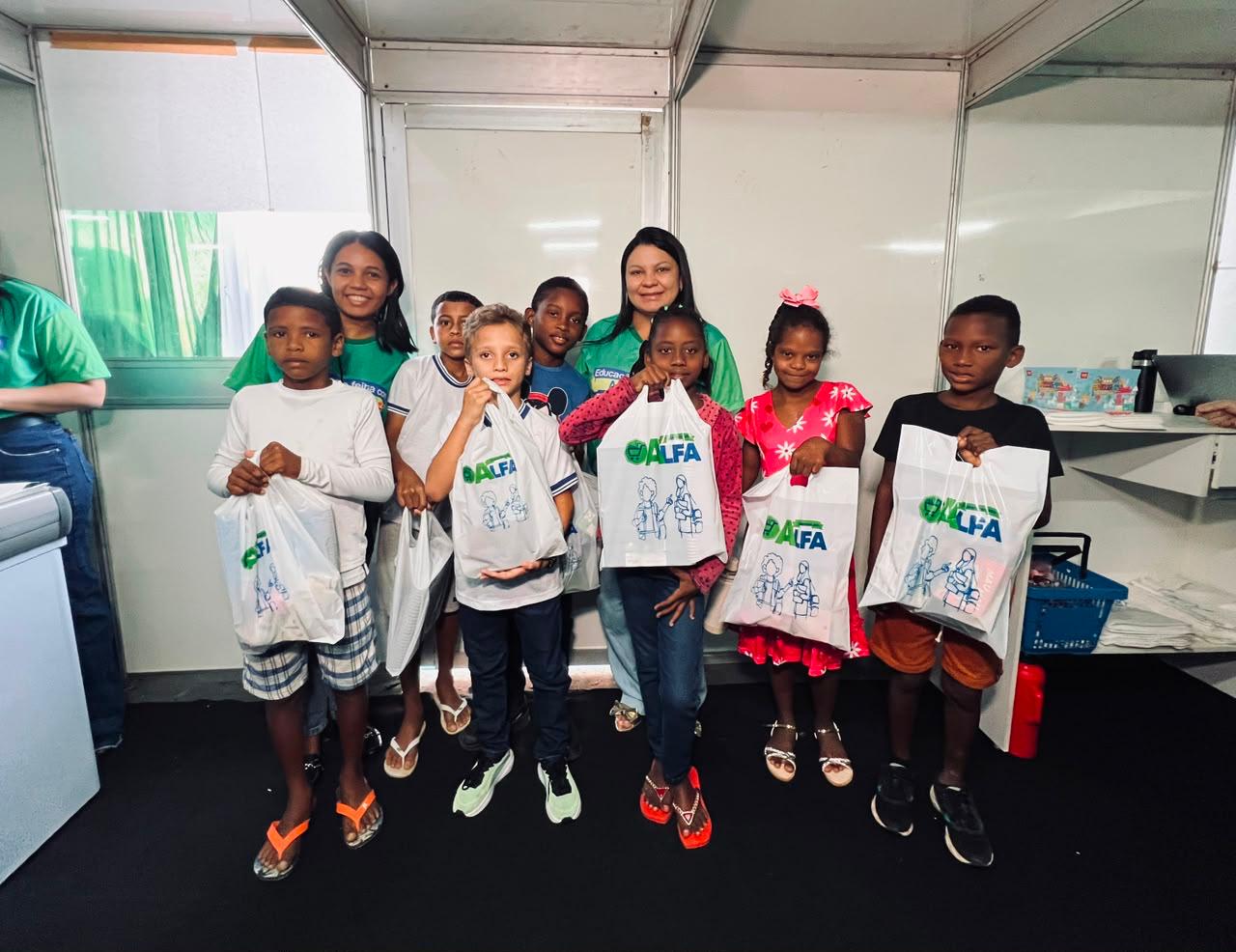 Amarante realiza Supermercado Alfa e inaugura CMEI Josefa Gomes - Divulgação/ASCOM