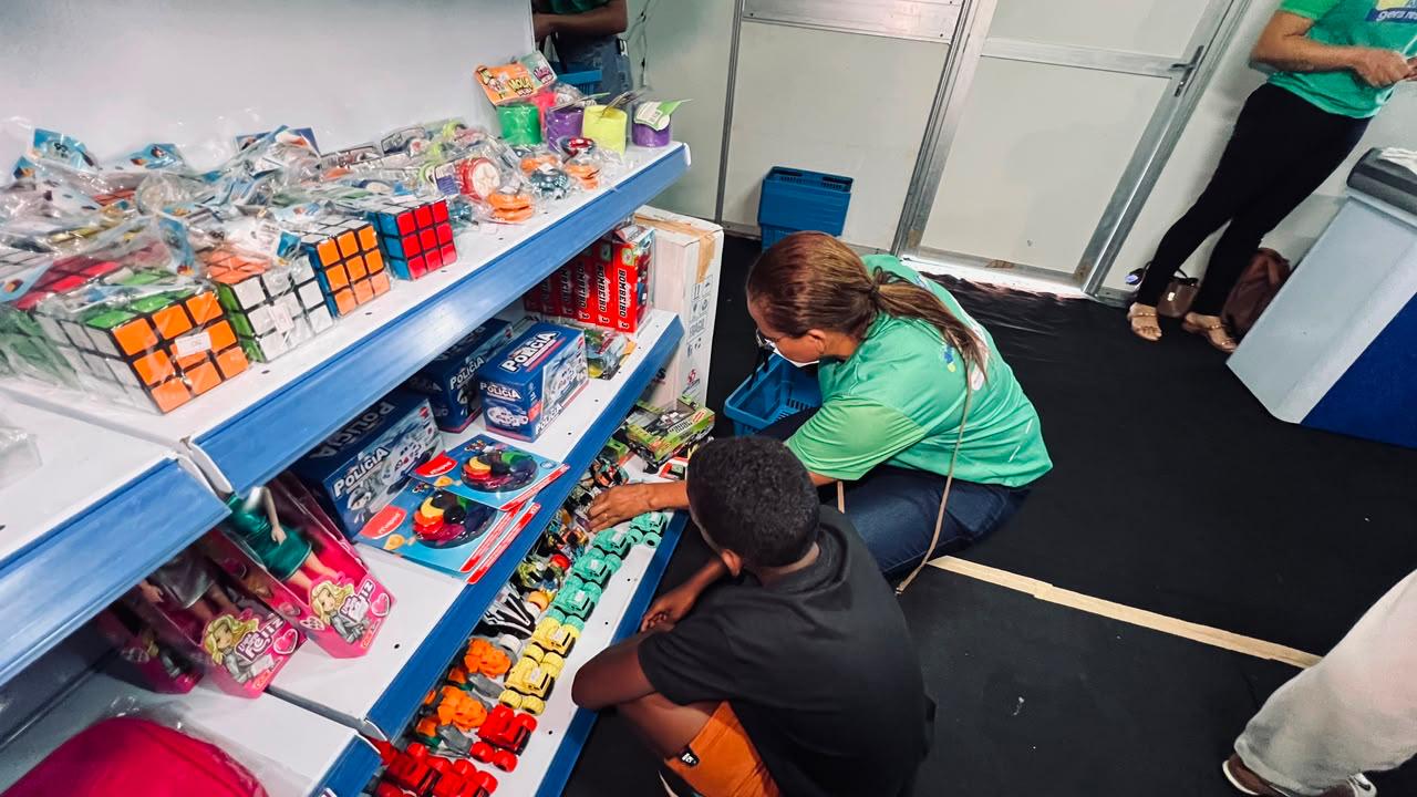 Amarante realiza Supermercado Alfa e inaugura CMEI Josefa Gomes - Divulgação/ASCOMAmarante realiza Supermercado Alfa e inaugura CMEI Josefa Gomes - Divulgação/ASCOM