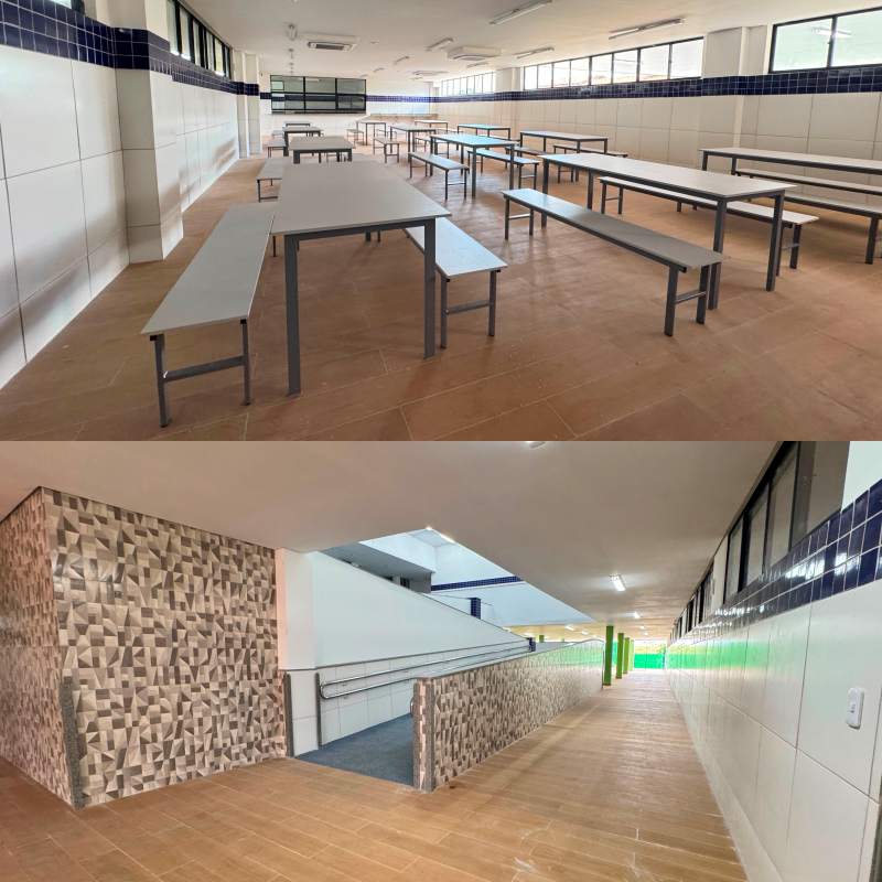 Escola Municipal Governador José Raimundo Bona Medeiros - Divulgação/ASCOM