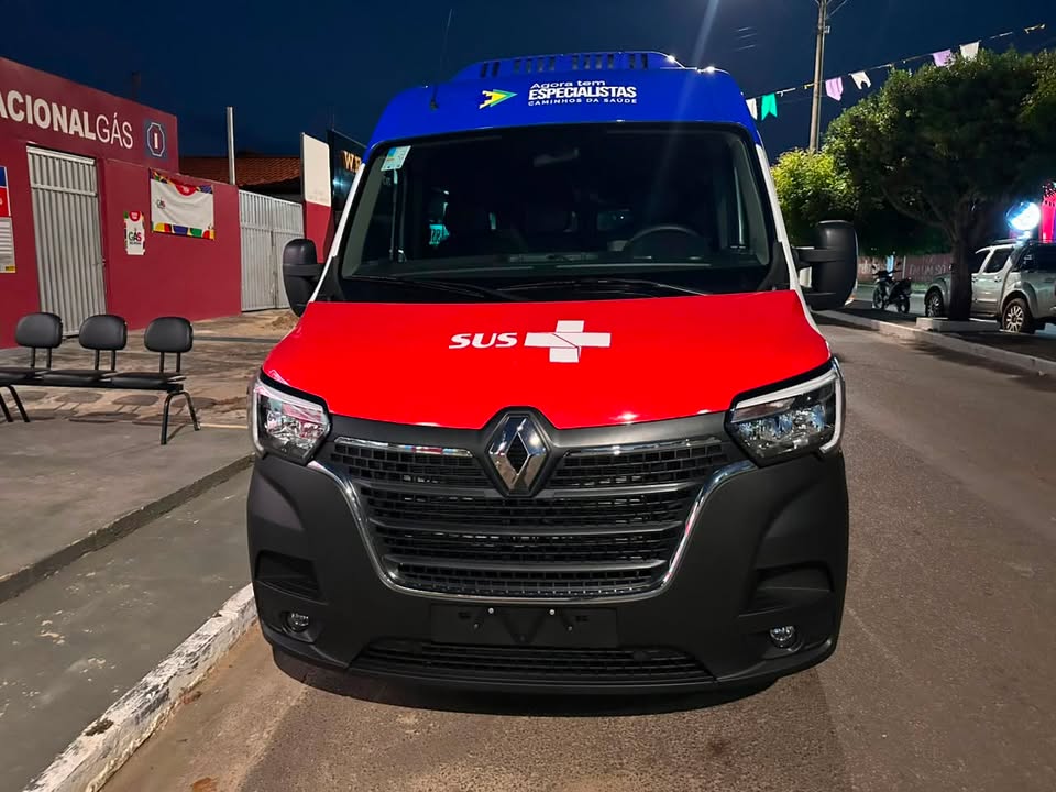 São João do Arraial recebe nova van do Governo Federal para reforçar transporte de pacientes da saúde | Divulgação/Ascom