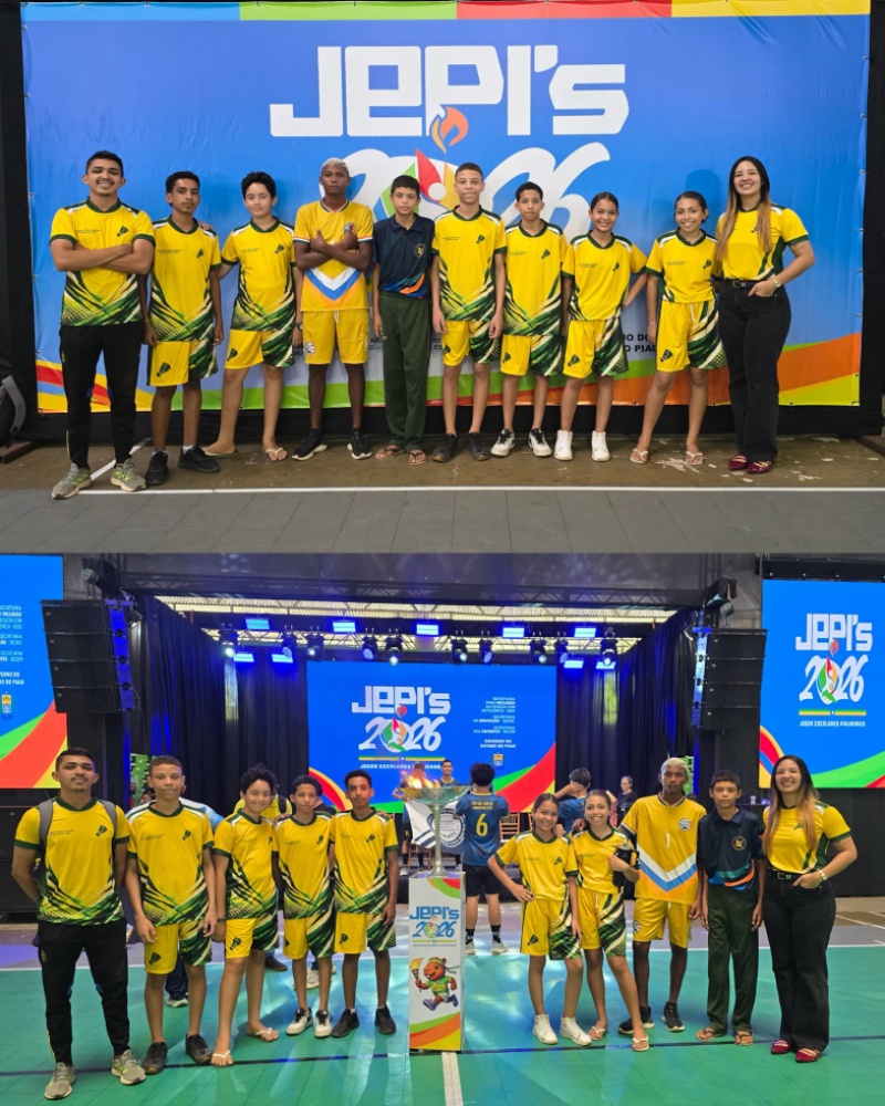 Alunos de Lagoa do Piauí participam da abertura dos Jogos Escolares Piauienses 2026 - Imagem 1